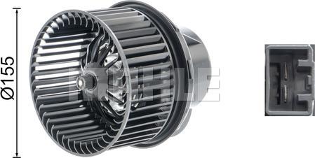 MAHLE AB 248 000P - Salona ventilators ps1.lv