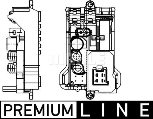 MAHLE ABR 29 000P - Regulators, Salona ventilators ps1.lv