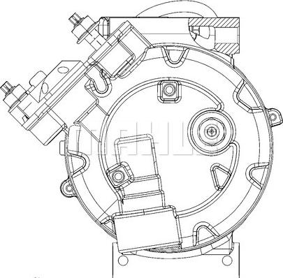 MAHLE ACP 1364 000P - Kompresors, Gaisa kond. sistēma ps1.lv