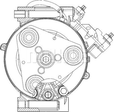 MAHLE ACP 1364 000P - Kompresors, Gaisa kond. sistēma ps1.lv