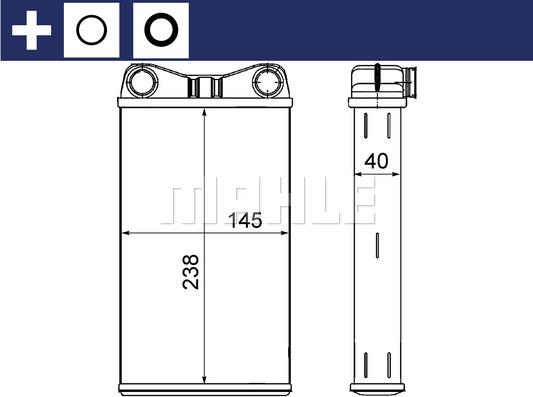 MAHLE AH 7 000S - Siltummainis, Salona apsilde ps1.lv