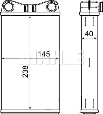 MAHLE AH 7 000S - Siltummainis, Salona apsilde ps1.lv