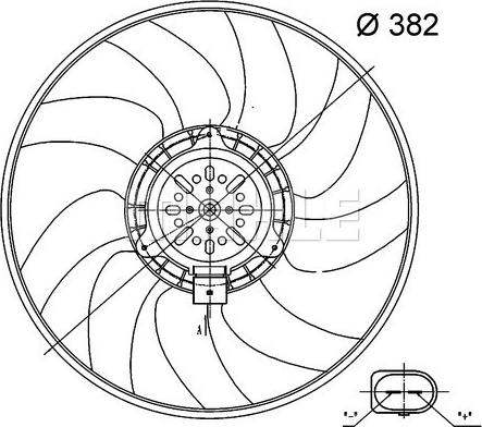 MAHLE CFF 32 000S - Ventilators, Motora dzesēšanas sistēma ps1.lv