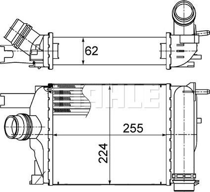 MAHLE CI 497 000S - Starpdzesētājs ps1.lv