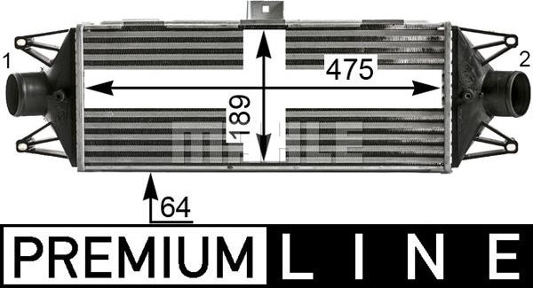 MAHLE CI 439 000P - Starpdzesētājs ps1.lv