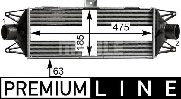 MAHLE CI 438 000P - Starpdzesētājs ps1.lv