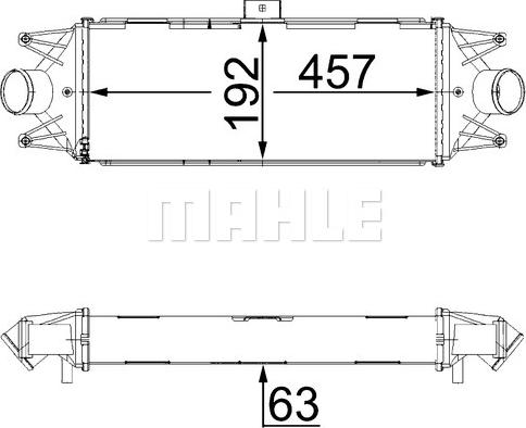 MAHLE CI 438 000S - Starpdzesētājs ps1.lv