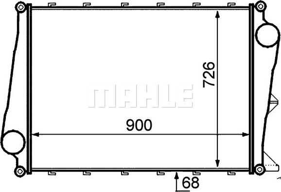 MAHLE CI 128 000P - Starpdzesētājs ps1.lv