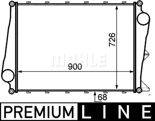 MAHLE CI 128 000P - Starpdzesētājs ps1.lv