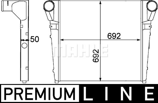 MAHLE CI 271 000P - Starpdzesētājs ps1.lv