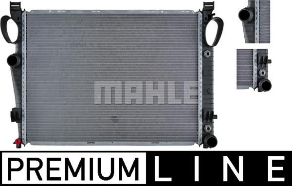 MAHLE CR 564 000P - Radiators, Motora dzesēšanas sistēma ps1.lv