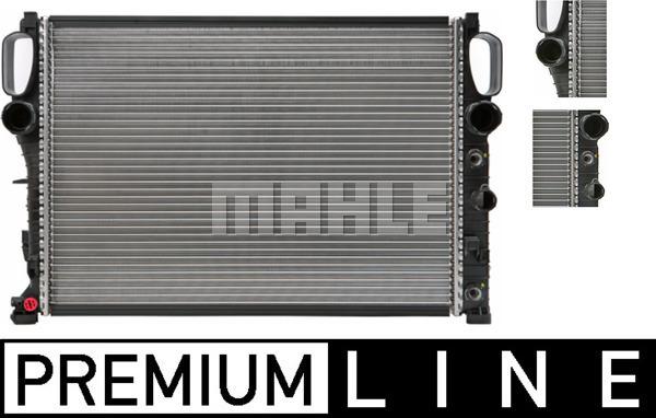 MAHLE CR 512 000P - Radiators, Motora dzesēšanas sistēma ps1.lv