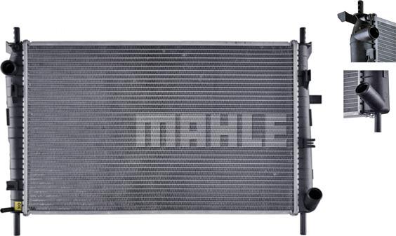 MAHLE CR 154 000S - Radiators, Motora dzesēšanas sistēma ps1.lv