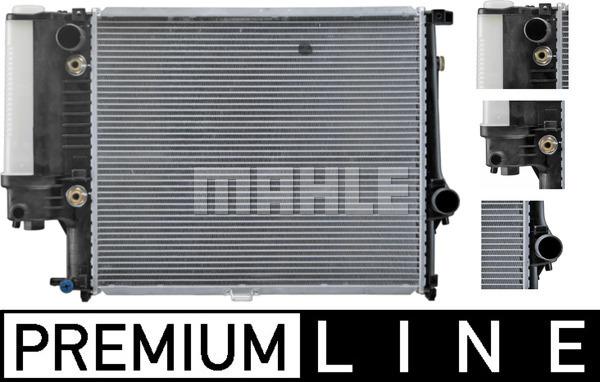 MAHLE CR 329 000P - Radiators, Motora dzesēšanas sistēma ps1.lv