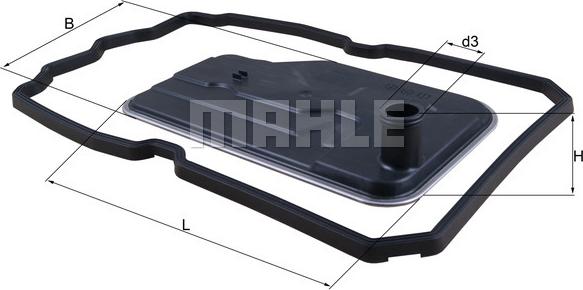 MAHLE HX 124D - Hidrofiltrs, Automātiskā pārnesumkārba ps1.lv