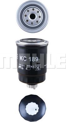 MAHLE KC 189 - Degvielas filtrs ps1.lv