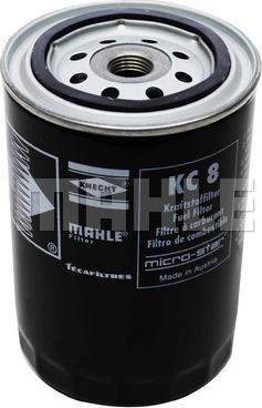 MAHLE KC 8 - Degvielas filtrs ps1.lv