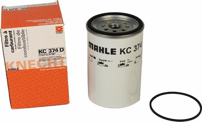 MAHLE KC 374D - Degvielas filtrs ps1.lv