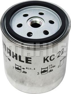 MAHLE KC 22 - Degvielas filtrs ps1.lv