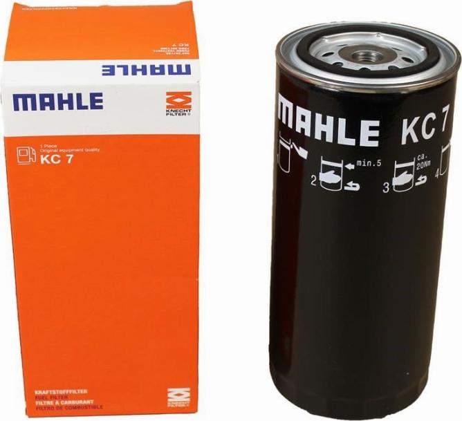 MAHLE KC 7 - Degvielas filtrs ps1.lv