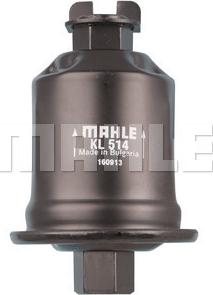 MAHLE KL 514 - Degvielas filtrs ps1.lv