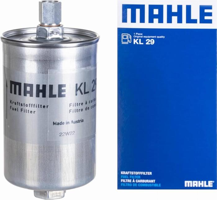 MAHLE KL 29 - Degvielas filtrs ps1.lv