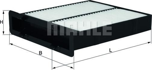 MAHLE LA 682 - Filtrs, Salona telpas gaiss ps1.lv