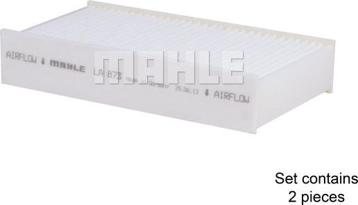 MAHLE LA 873/S - Filtrs, Salona telpas gaiss ps1.lv