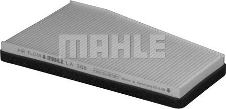 MAHLE LA 368 - Filtrs, Salona telpas gaiss ps1.lv