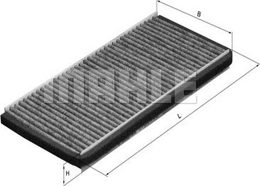 MAHLE LAK 448 - Filtrs, Salona telpas gaiss ps1.lv