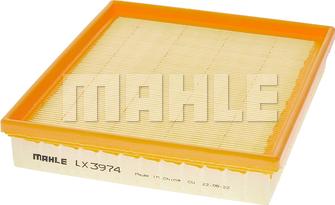 MAHLE LX 3974 - Gaisa filtrs ps1.lv