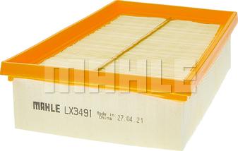 MAHLE LX 3491 - Gaisa filtrs ps1.lv