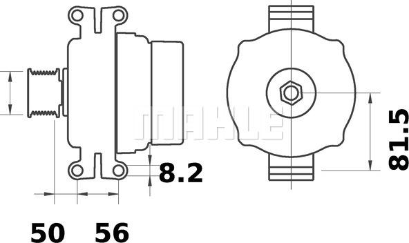 MAHLE MG 448 - Ģenerators ps1.lv