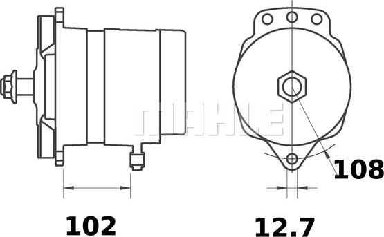 MAHLE MG 470 - Ģenerators ps1.lv