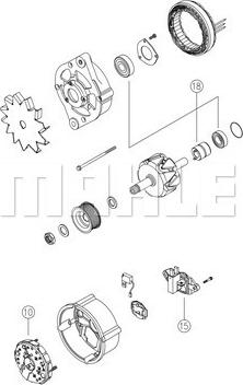 MAHLE MG 500 - Ģenerators ps1.lv