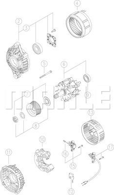 MAHLE MG 10 - Ģenerators ps1.lv