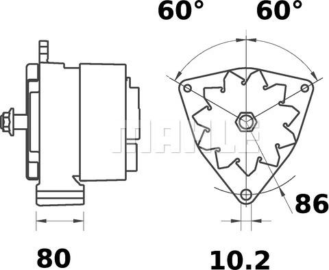 MAHLE MG 125 - Ģenerators ps1.lv