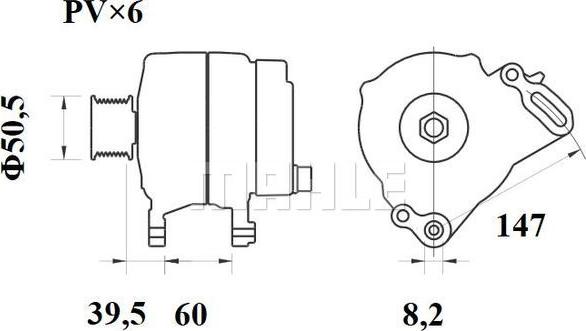 MAHLE MG 261 - Ģenerators ps1.lv