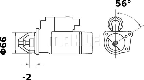 MAHLE MS 9 - Starteris ps1.lv