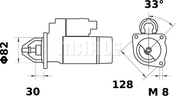 MAHLE MS 114 - Starteris ps1.lv