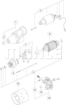 MAHLE MS 47 - Starteris ps1.lv