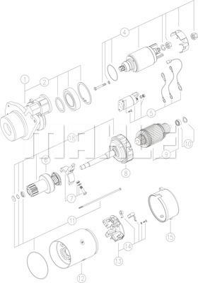 MAHLE MS 139 - Starteris ps1.lv