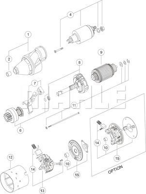 MAHLE MS 302 - Starteris ps1.lv