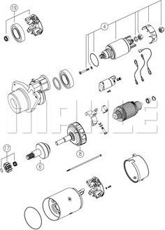 MAHLE MS 754 - Starteris ps1.lv