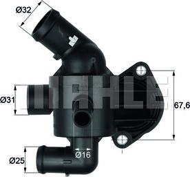 MAHLE TI 15 87 - Termostats, Dzesēšanas šķidrums ps1.lv