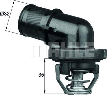 MAHLE TI 181 89 - Termostats, Dzesēšanas šķidrums ps1.lv