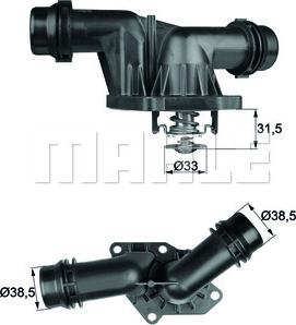 MAHLE TI 25 85 - Termostats, Dzesēšanas šķidrums ps1.lv