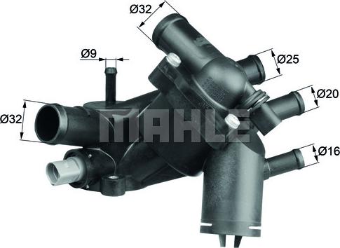 MAHLE TM 5 109 - Termostats, Dzesēšanas šķidrums ps1.lv