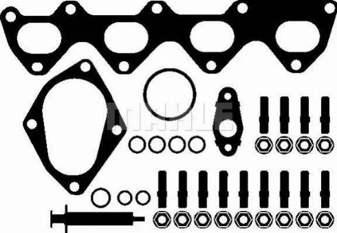 MAHLE 030 TA 16722 000 - Montāžas komplekts, Kompresors ps1.lv