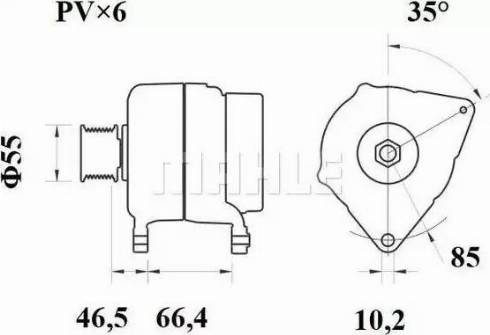 MAHLE MG 325 - Ģenerators ps1.lv